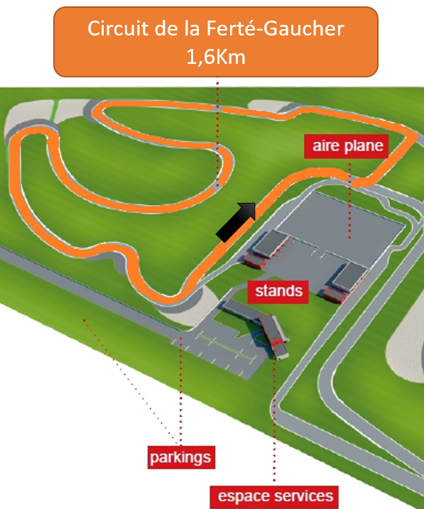 Ferté-Gaucher 1.6km